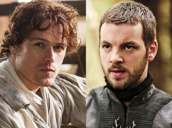 Sam Heughan, Outlanders Gethin Anthony, Game of Thrones Sam Heughan, Outlanders Gethin Anthony, Game of Thrones